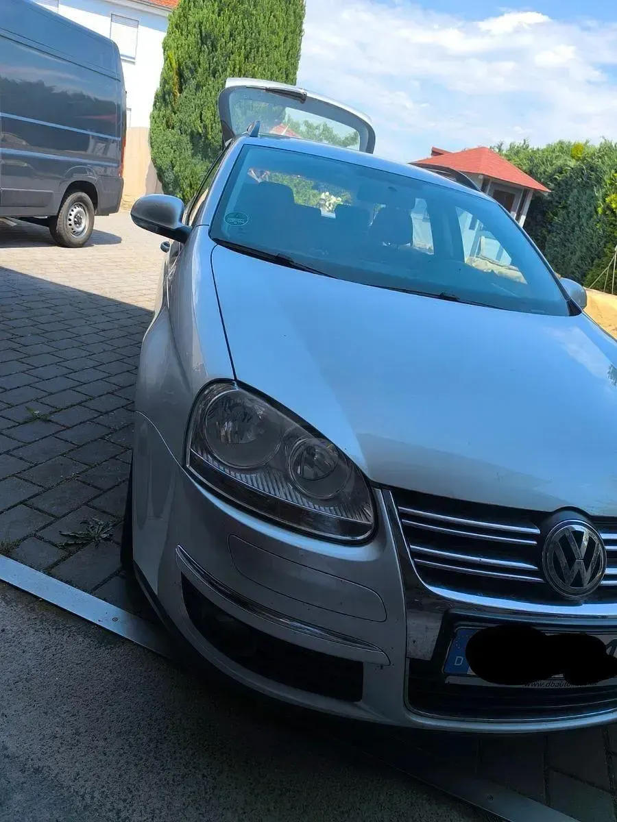 Gebraucht VW Golf VI 102 PS (75 kW) 2008 Silber Kleinwagen