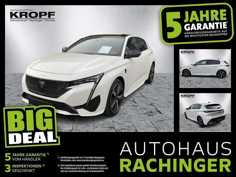 Gebraucht Peugeot 308 GT 131 PS (96 kW) 2022 Lack weiss perlglänzend/typ au Limousine