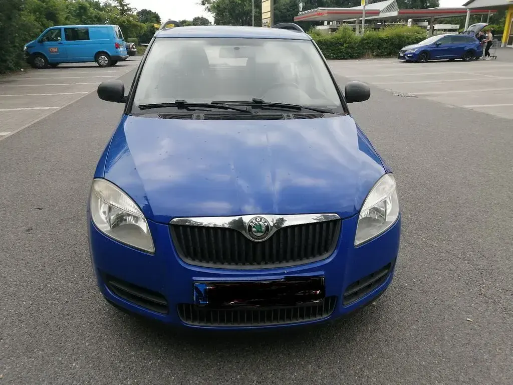 Gebraucht Skoda Fabia 60 PS (44 kW) 2009 Blau Kombi