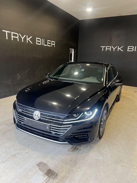 Gebraucht VW Arteon R-line 190 PS (139 kW) 2018 Schwarz Kleinwagen