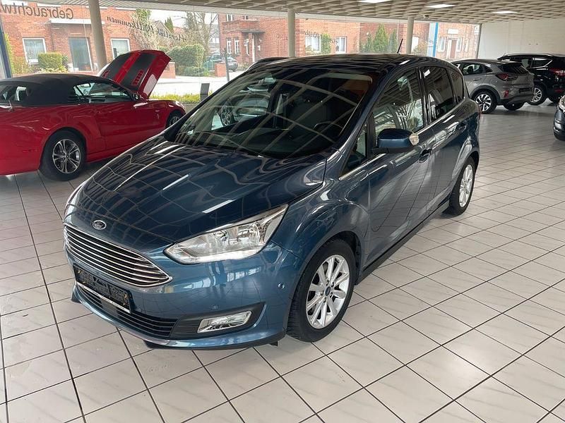 Gebraucht Ford C-MAX Titanium 150 PS (110 kW) 2019 Blau Van / Kleinbus