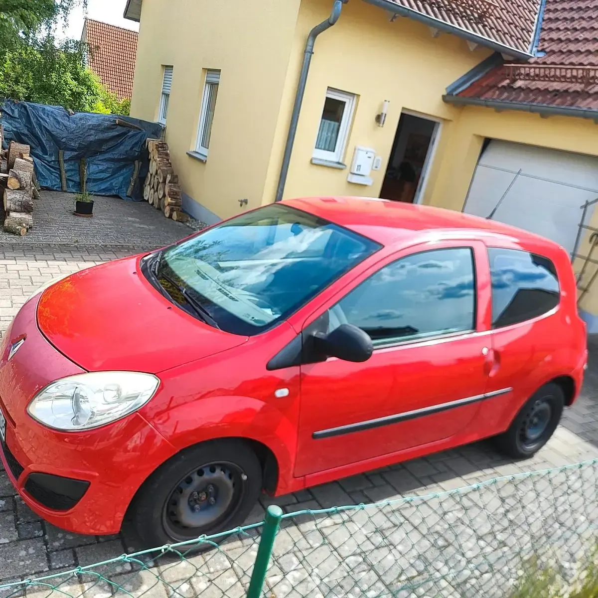 Gebraucht Renault Twingo 75 PS (55 kW) 2008 Rot Kleinwagen