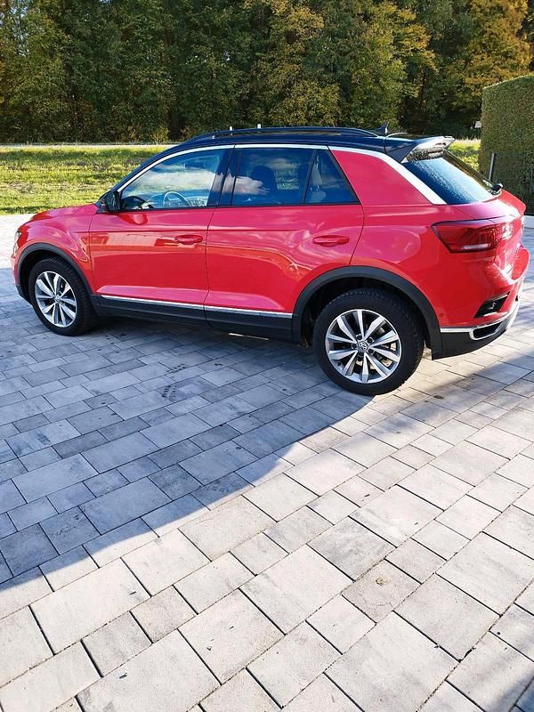 Rot Gebraucht 2019 VW T-Roc SUV | 15.500 € (Superpreis) - Bild 1/4