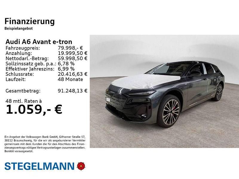 Neu Audi A6 e-tron Performance 269 kW (367 PS) 2025 Daytonagrau perleffekt Kombi