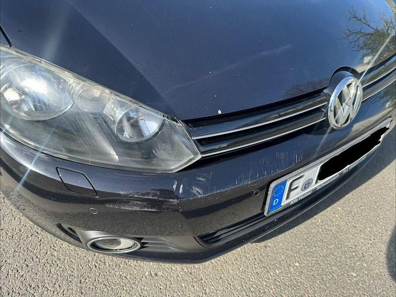 Gebraucht VW Golf VI Team 122 PS (89 kW) 2010 Schwarz Kleinwagen