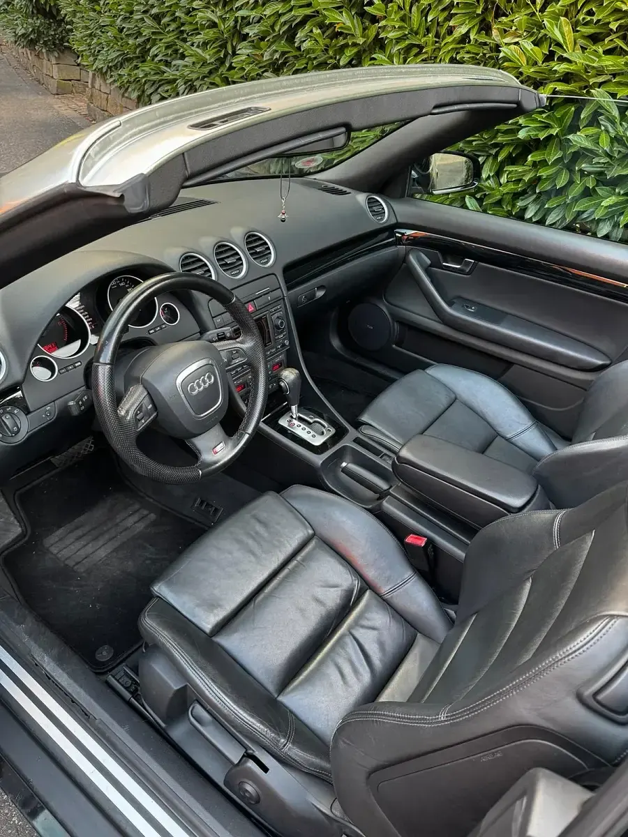 Gebraucht Audi A4 Cabriolet S-Line 140 PS (102 kW) 2008 Schwarz Cabrio