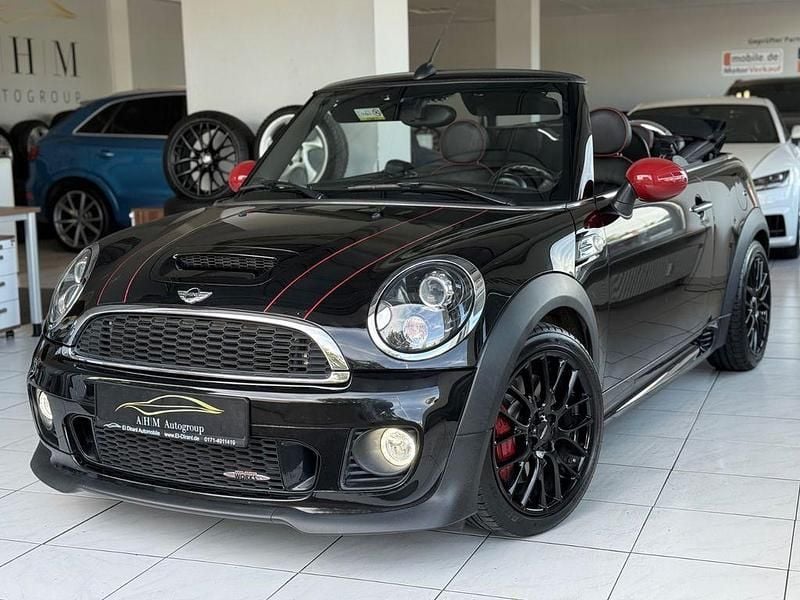 Schwarz Gebraucht 2014 Mini John Cooper Works Cabriolet Cabrio | 12.490 € (Fairer Preis) - Bild 1/4
