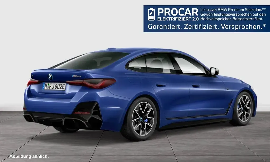 Gebraucht BMW i4 M Sport 400 kW (544 PS) 2023 Blau Limousine