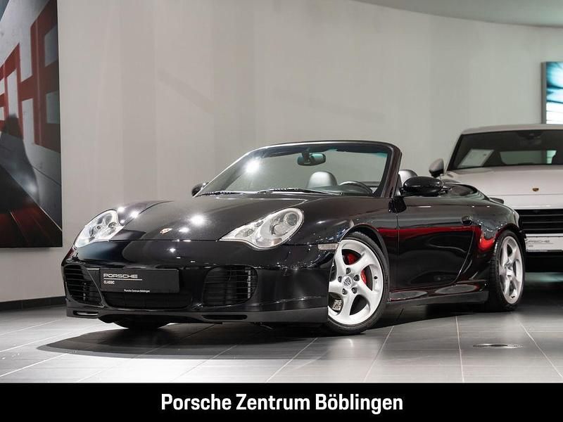 Schwarz Gebraucht 2004 Porsche 911 Carrera 4S Cabriolet Cabrio | 56.880 € (Teuer) - Bild 1/4