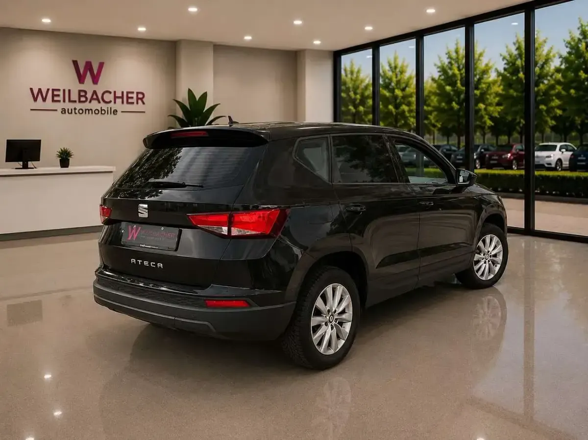 Gebraucht Seat Ateca Reference 116 PS (85 kW) 2019 Black magic SUV