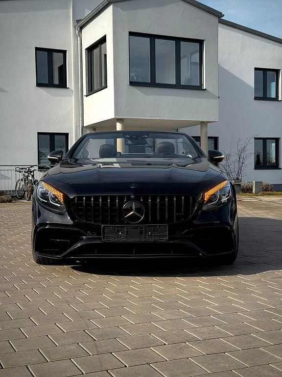 Schwarz Gebraucht 2018 Mercedes S63 AMG AMG Cabrio | 105.000 € (Teuer) - Bild 1/4