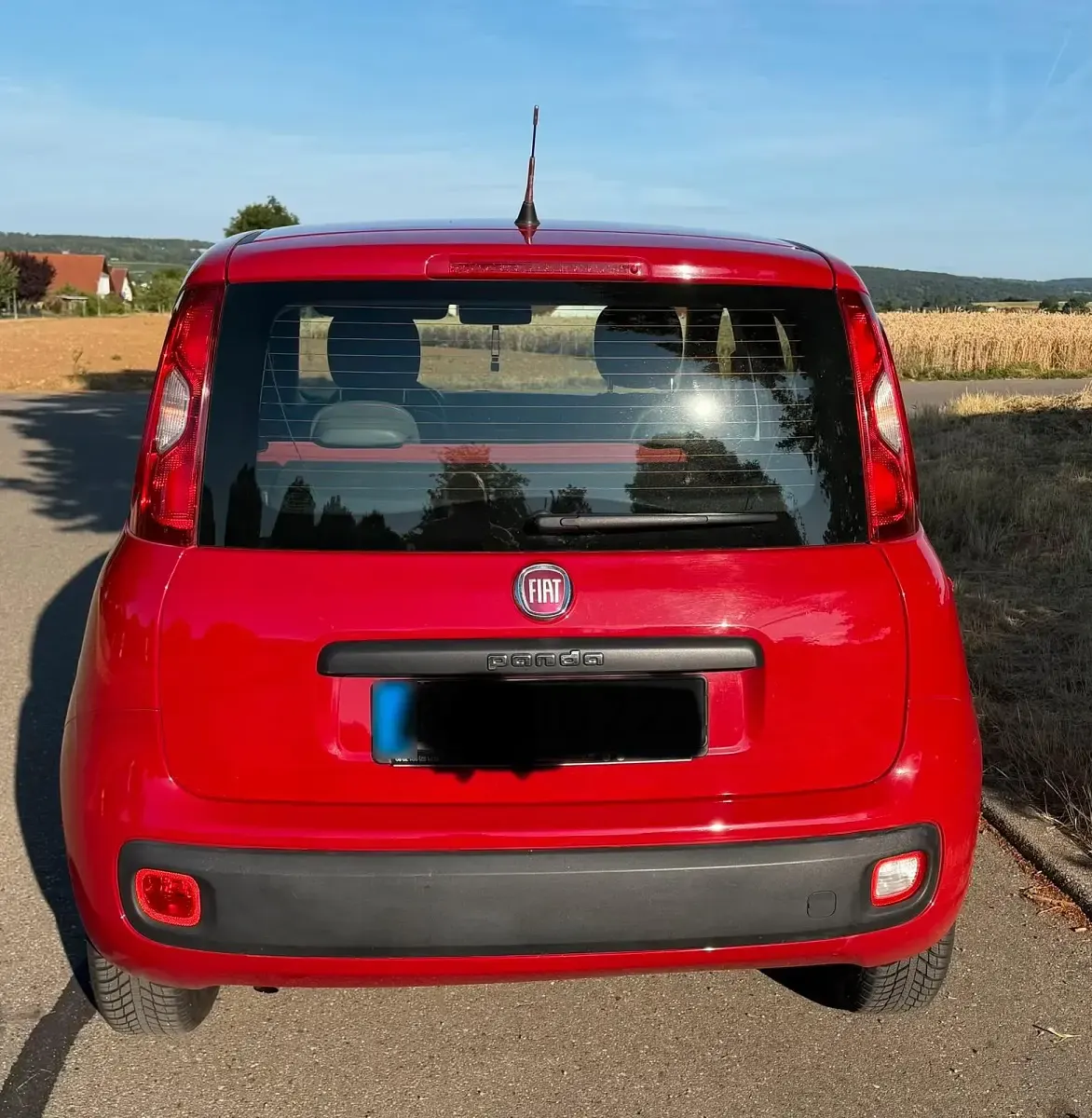 Gebraucht Fiat Panda 69 PS (50 kW) 2015 Rot Kleinwagen