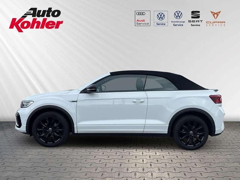 Gebraucht VW T-Roc Cabriolet Beats 150 PS (110 kW) 2022 Pure white (weiss) Cabrio