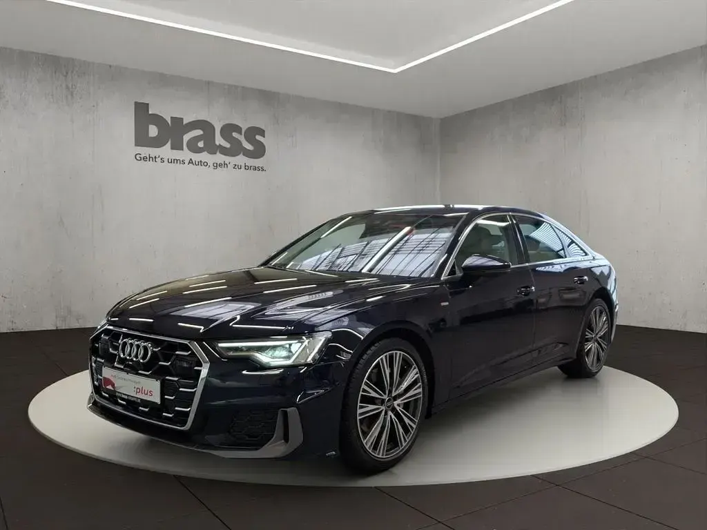 Brugt Audi A6 S-Line 286 HK (210 kW) 2024 Blå Sedan