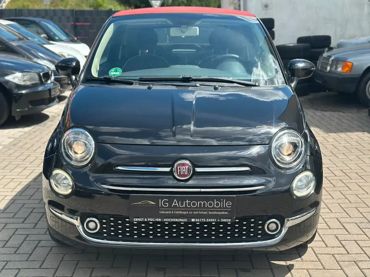 Gebraucht Fiat 500C Lounge 69 PS (50 kW) 2017 Schwarz Cabrio