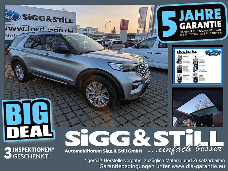 Gebraucht Ford Explorer Platinum 457 PS (336 kW) 2021 Iconicsilber metallic SUV