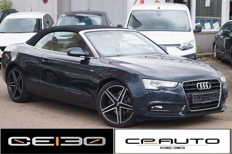 Blau Gebraucht 2013 Audi A5 Cabriolet Cabrio | 12.999 € (Guter Preis) - Bild 1/4