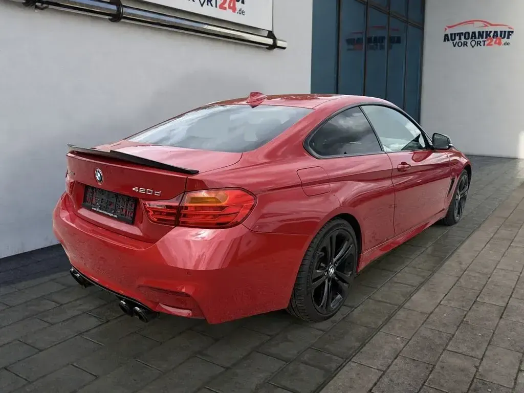 Gebraucht BMW 420 Coupé Sport Line 184 PS (135 kW) 2014 Melbournerot Coupé