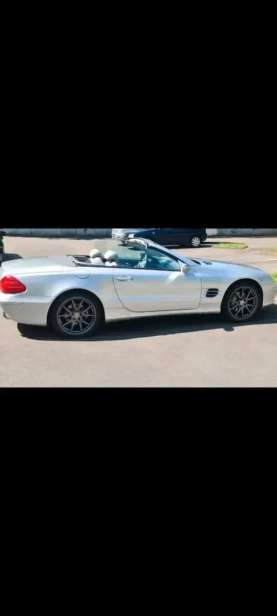 Gebraucht Mercedes SL350 245 PS (180 kW) 2004 Silber Cabrio
