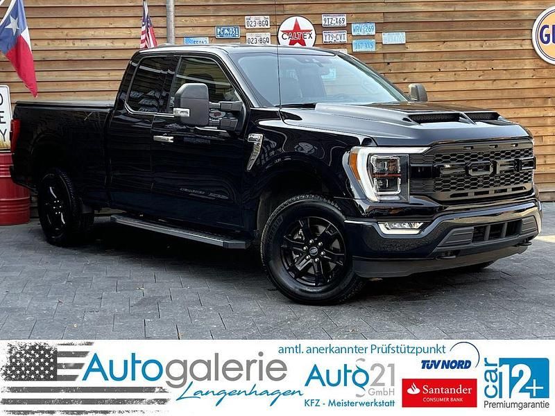 Schwarz Gebraucht 2021 Ford F-150 STX Abholung | 43.900 € - Bild 1/4