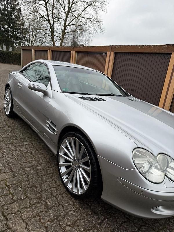 Gebraucht Mercedes SL500 306 PS (225 kW) 2004 Silber Cabrio