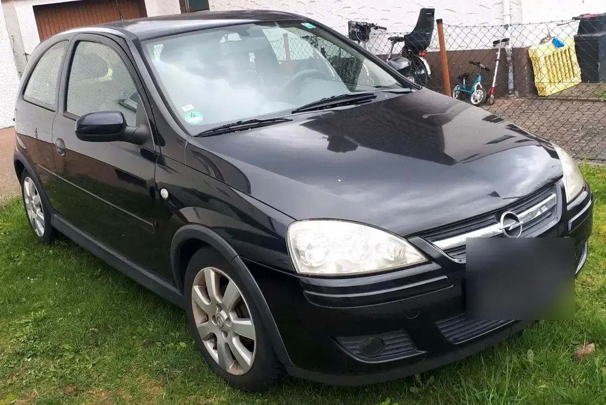 Gebraucht Opel Corsa 80 PS (58 kW) 2005 Schwarz Kleinwagen
