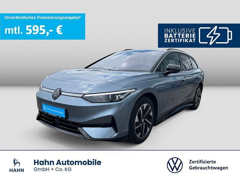 Blau Gebraucht 2024 VW ID.7 Pro Limousine | 48.730 € - Bild 1/3