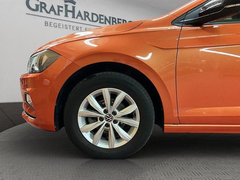 Gebraucht VW Polo Highline 95 PS (69 kW) 2021 Orange Kleinwagen