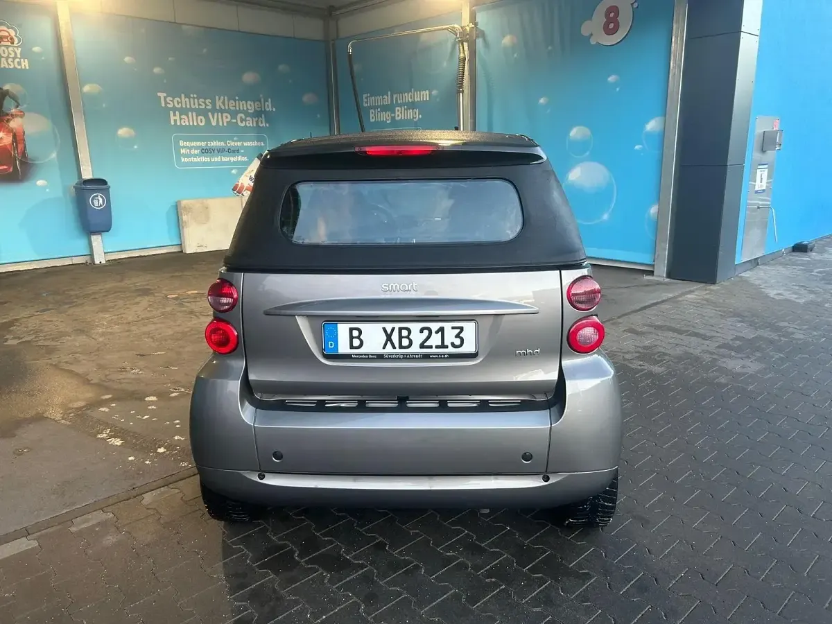 Używany Smart ForTwo Cabrio 71 KM (52 kW) 2012 Szary Kabriolet