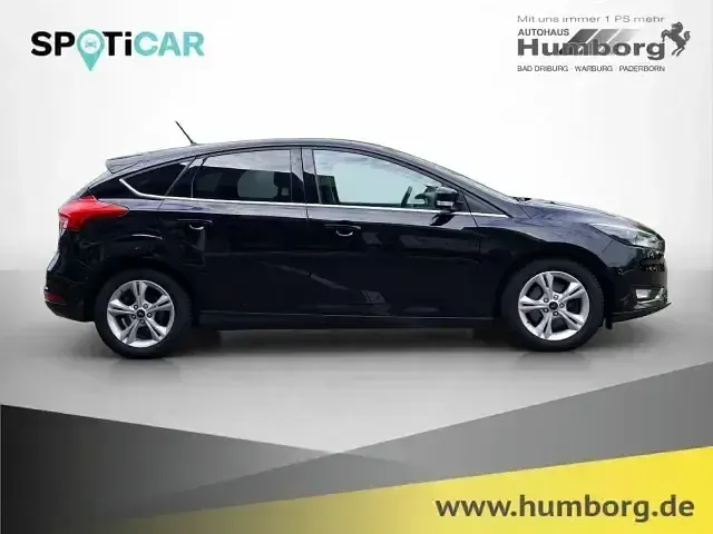 Brugt Ford Focus Titanium 150 HK (110 kW) 2017 Sort Sedan