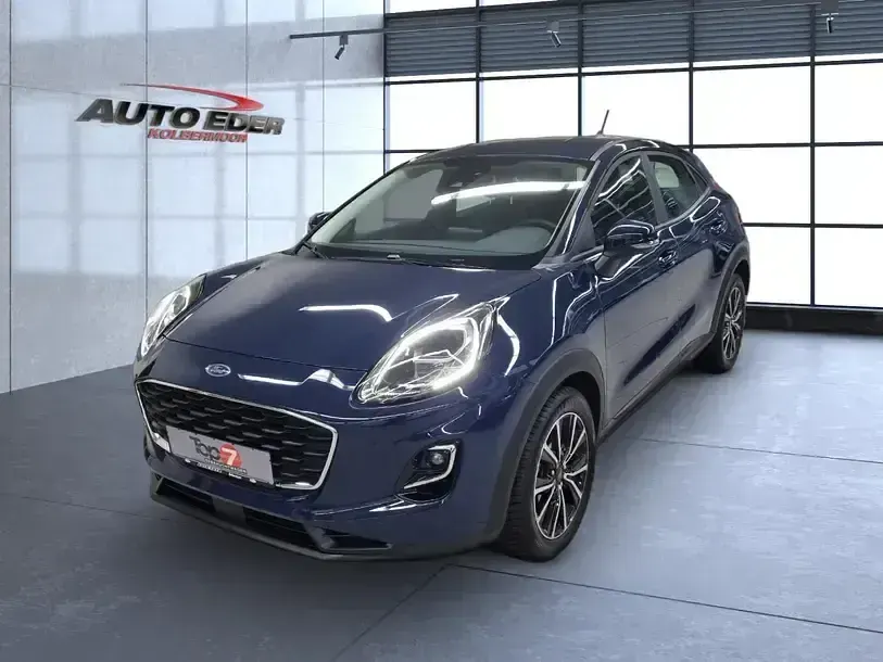 Gebraucht Ford Puma Cool & Connect 95 PS (69 kW) 2022 Blau SUV