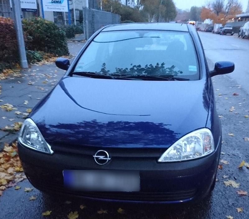 Gebraucht Opel Corsa 75 PS (55 kW) 2002 Blau Kleinwagen