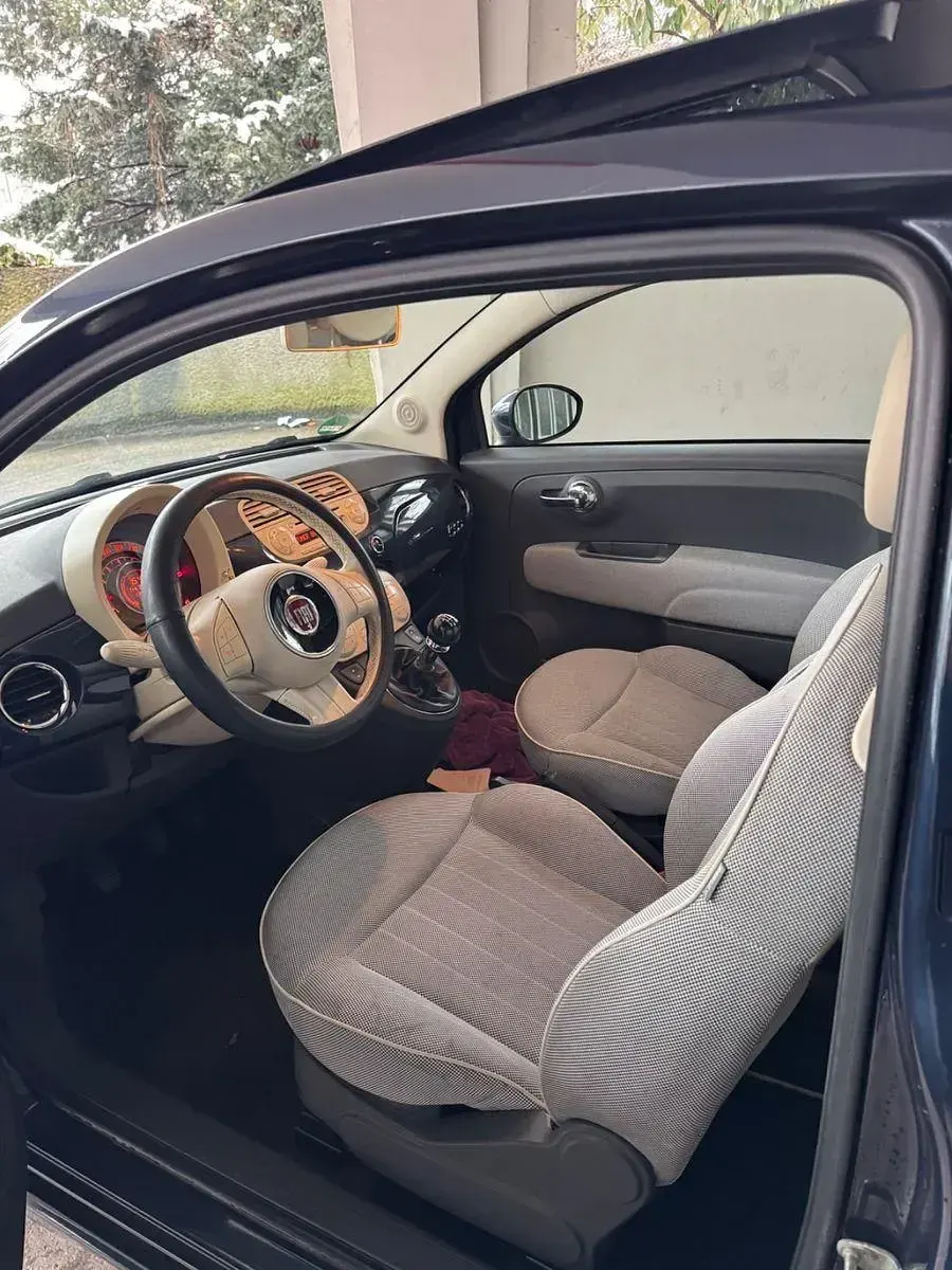 Gebraucht Fiat 500 Pop 69 PS (50 kW) 2008 Blau Kleinwagen
