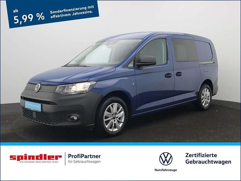 Gebraucht VW Caddy Maxi 102 PS (75 kW) 2021 Indienblau Van / Kleinbus
