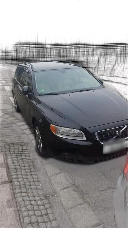 Gebraucht Volvo V70 185 PS (136 kW) 2007 Schwarz Kombi