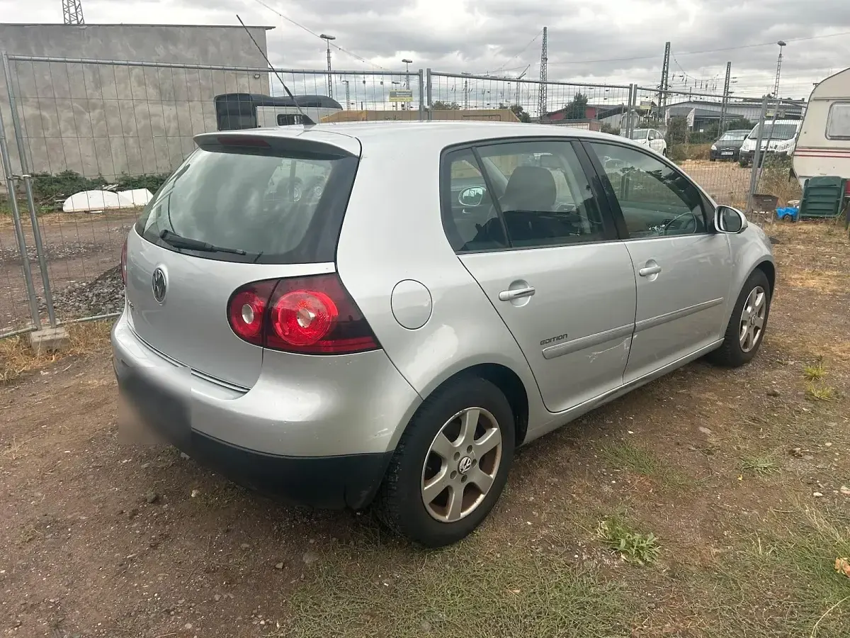 Gebraucht VW Golf V 2008 Silber Kleinwagen