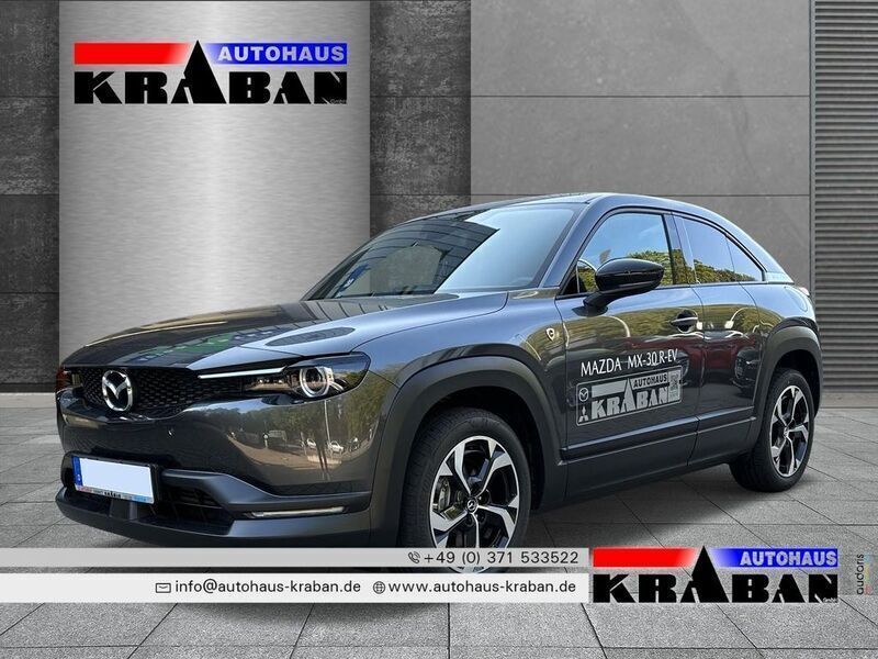 Machine grey Gebraucht 2023 Mazda MX30 Makoto SUV | 30.990 € (Etwas zu teuer) - Bild 1/4