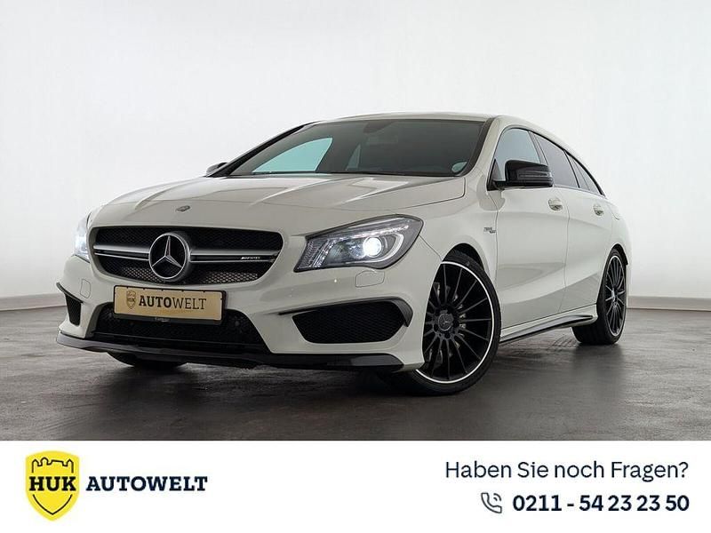 Calcitweiss/zirrusweiss Gebraucht 2015 Mercedes CLA45 AMG Shooting Brake AMG Kombi | 27.960 € (Fairer Preis) - Bild 1/3