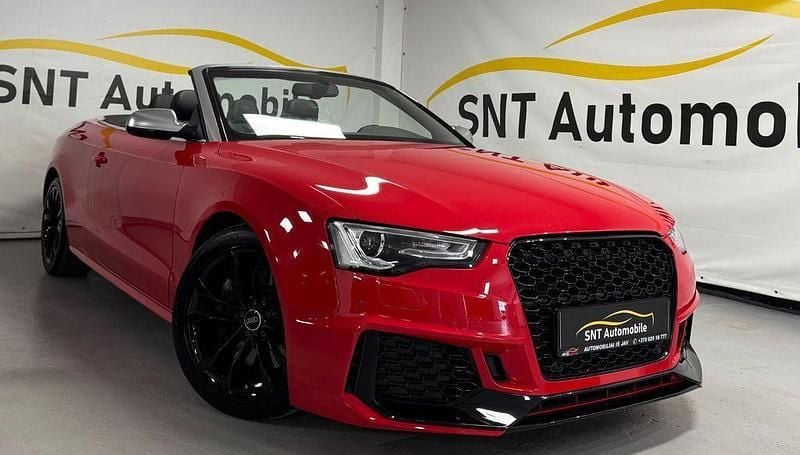 Rot Gebraucht 2014 Audi S5 Cabriolet Sport Cabrio | 23.990 € (Fairer Preis) - Bild 1/4