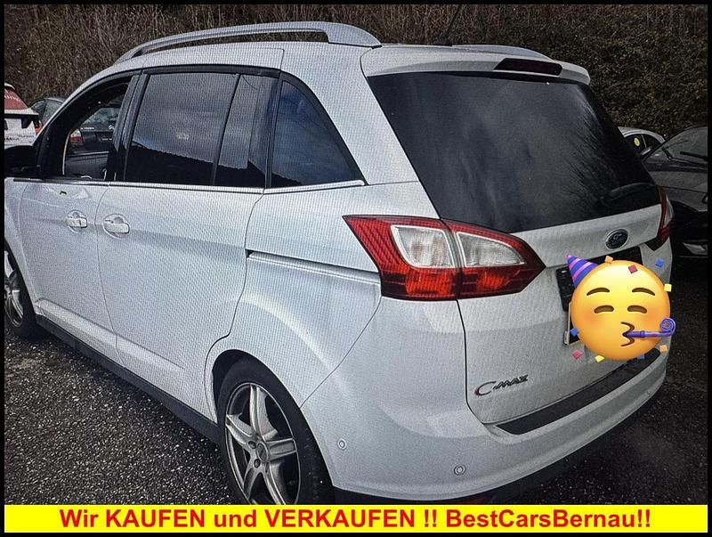 Gebraucht Ford C-MAX Titanium 150 PS (110 kW) 2018 Weiß Van / Kleinbus