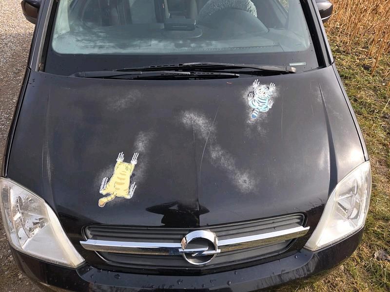 Gebraucht Opel Meriva 66 PS (48 kW) 2005 Schwarz Van / Kleinbus