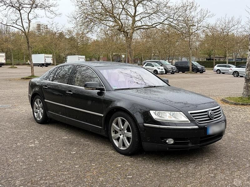 Second-hand VW Phaeton 224 CP (164 kW) 2007 Negru Berlinǎ