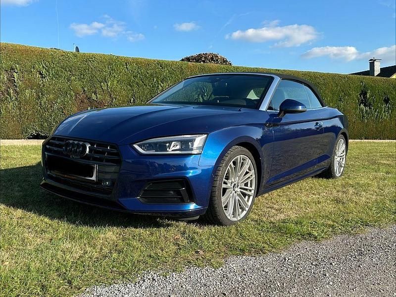 Blau Gebraucht 2018 Audi A5 Cabriolet Ambiente Cabrio | 25.500 € (Guter Preis) - Bild 1/4