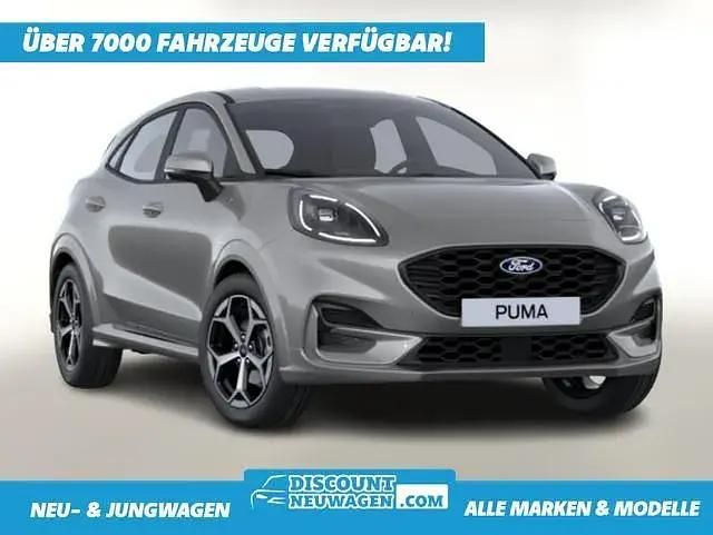 Solar silver metallic Neu 2025 Ford Puma ST-Line SUV | 23.857 € (Superpreis) - Bild 1/3