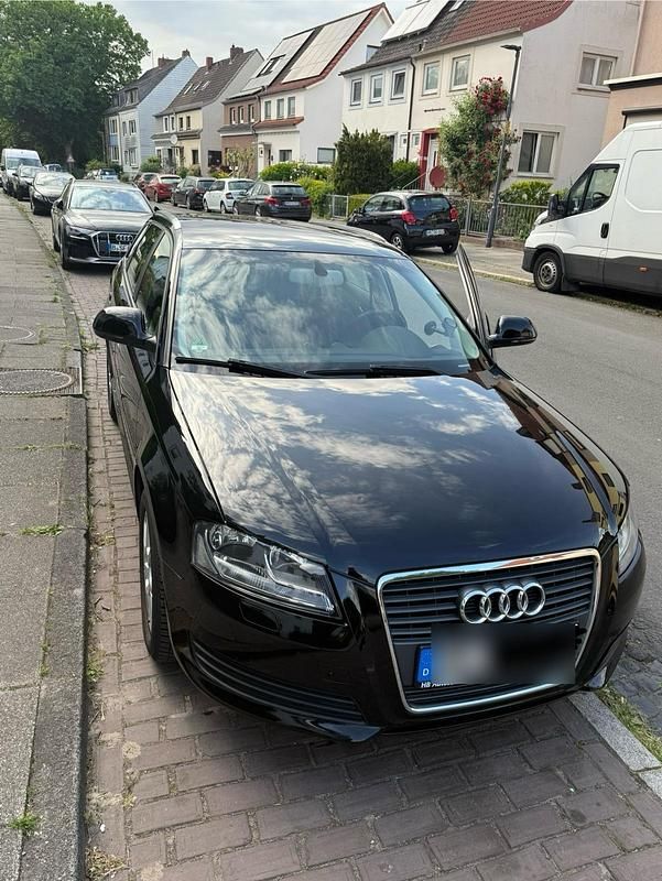 Schwarz Gebraucht 2009 Audi A3 Sportback Kleinwagen | 6.300 € (Fairer Preis) - Bild 1/4