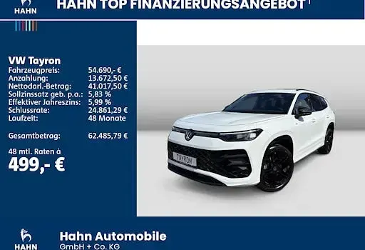 Gebraucht VW Tayron R-line 204 PS (150 kW) 2026 Weiß SUV