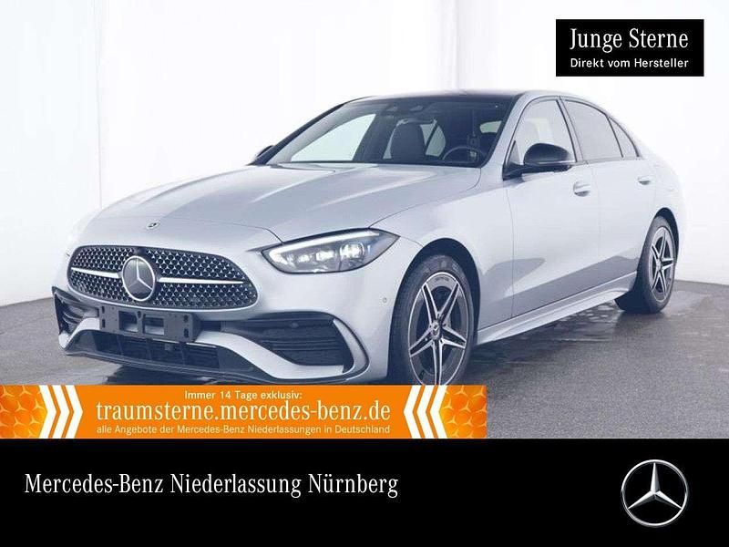 Silber Gebraucht 2024 Mercedes C300e Premium Limousine | 48.890 € (Guter Preis) - Bild 1/3