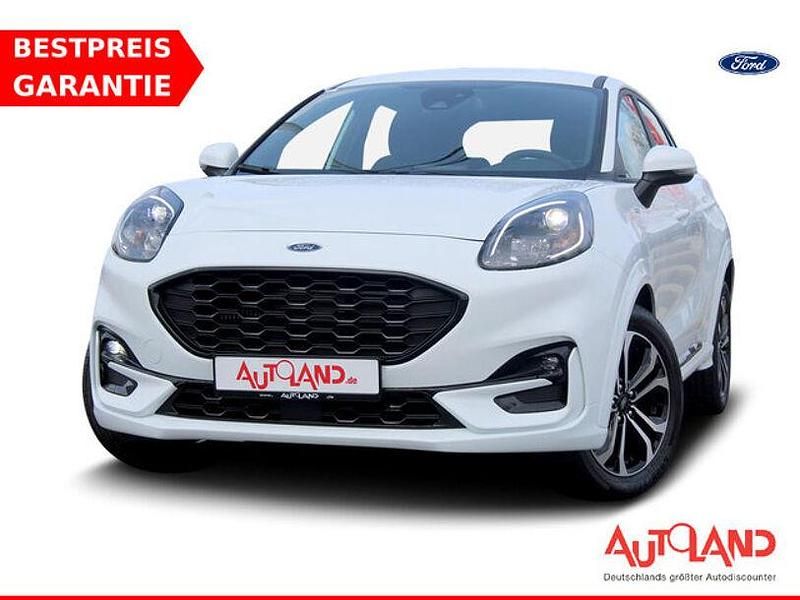 Weiß Gebraucht 2021 Ford Puma Gen-E ST-Line SUV | 18.490 € (Fairer Preis) - Bild 1/4