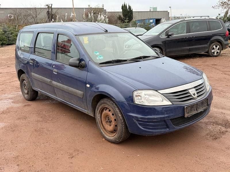 Blau Gebraucht 2009 Dacia Logan MCV Ambiance Kombi | 499 € (Superpreis) - Bild 1/4