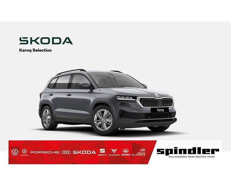 Grau Neu 2025 Skoda Karoq Tour SUV | 35.576 € (Fairer Preis) - Bild 1/3